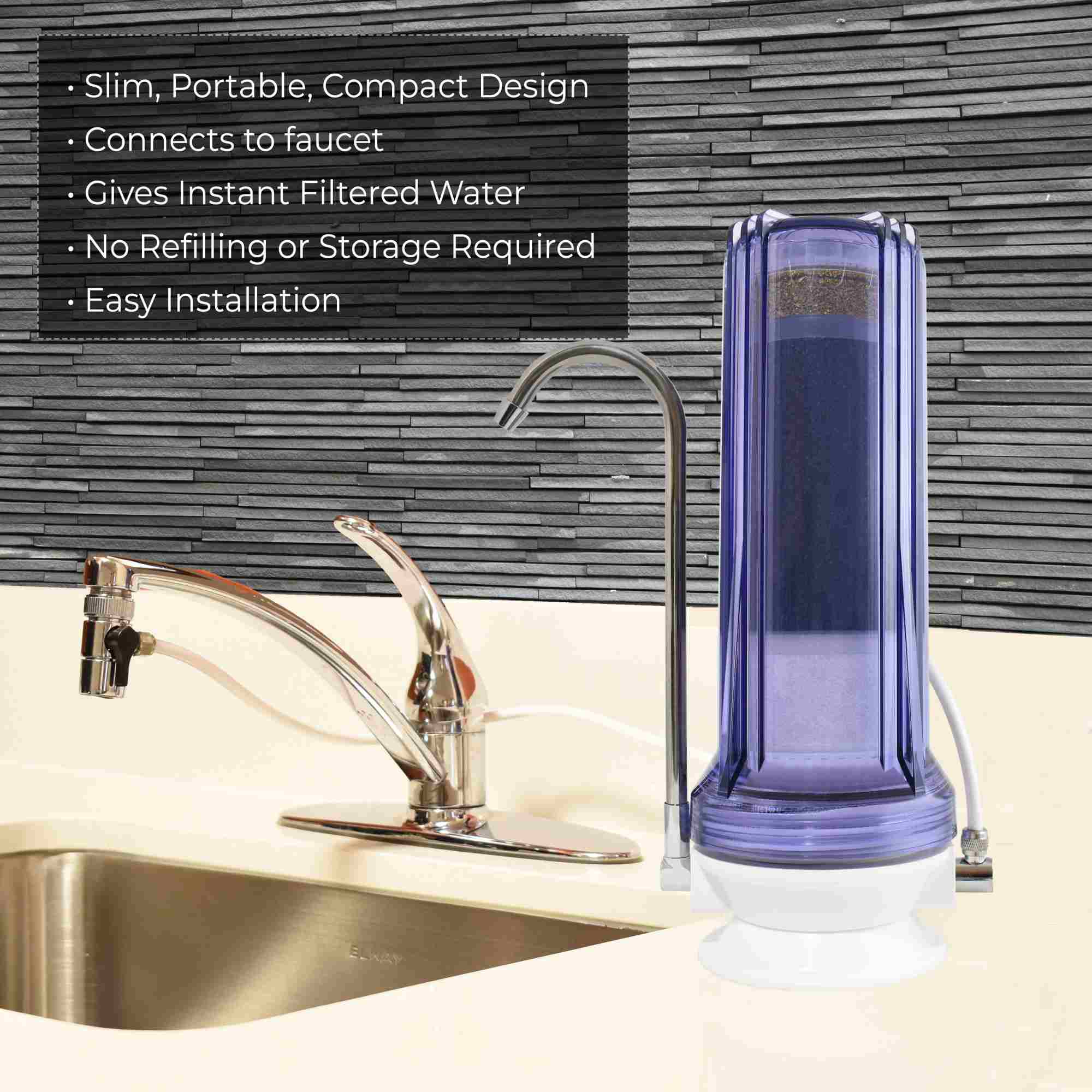 Anchor 5-Stage Alkaline Countertop Filter System